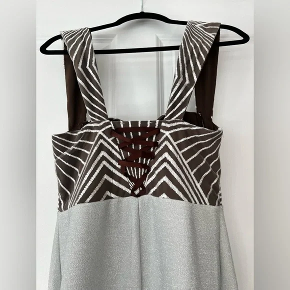 Michel Laperle silver dress size 6 - Picture 6 of 9